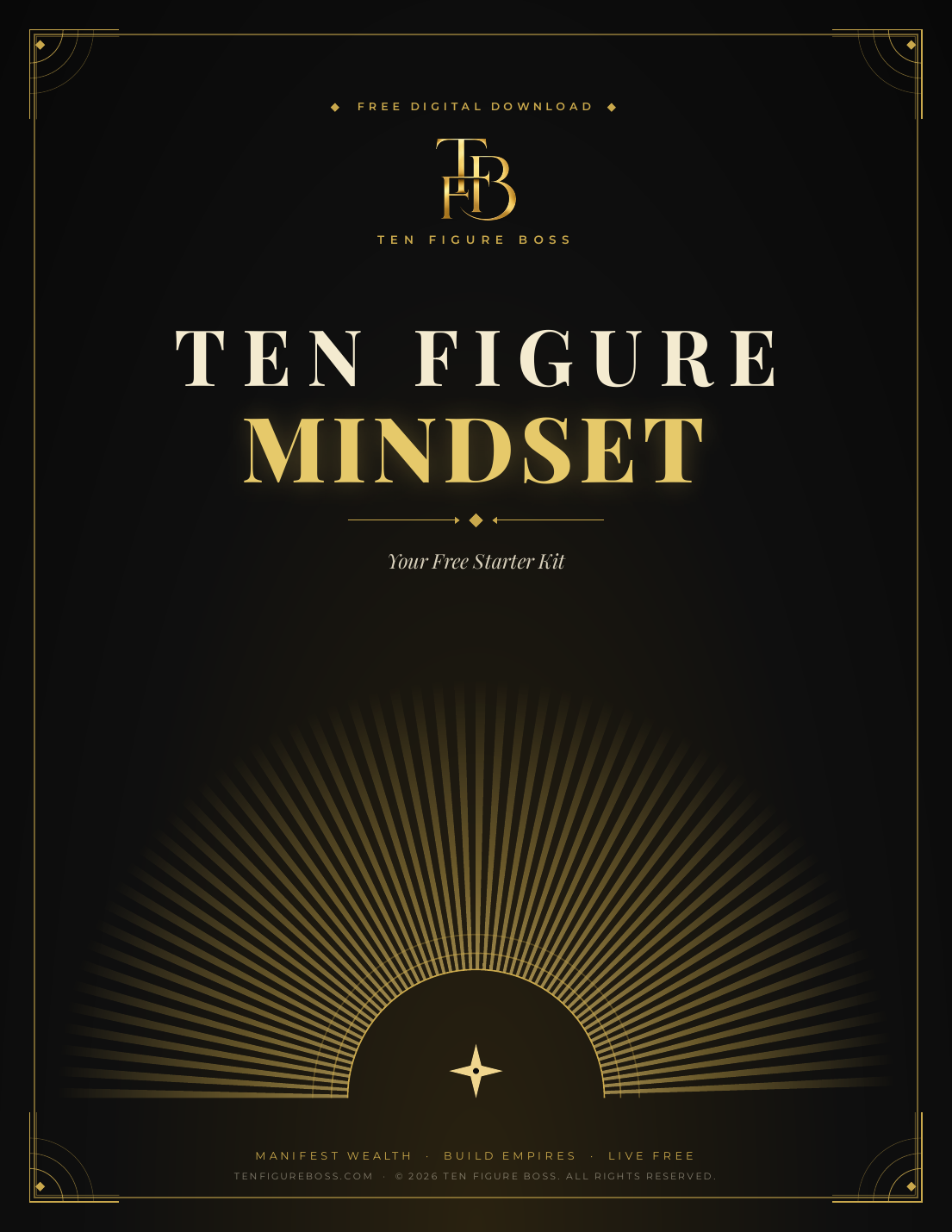 Ten Figure Boss Mindset Starter Kit (Free Download)
