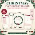 Christmas Planner & Gift Tracker (Printable PDF)